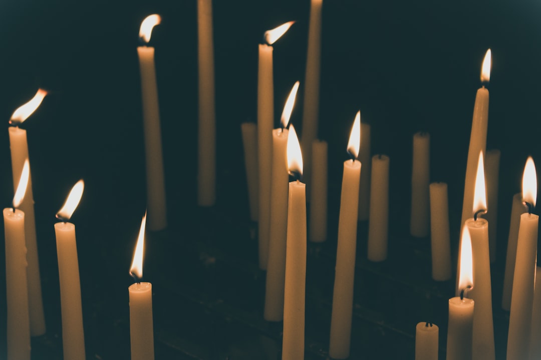 Tall candlesticks